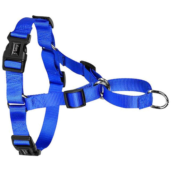 No Pull Nylon Dog Harness Adjustable Pet Dog Harnesses Vest For Medium Large Dogs Pitbull Bulldog German Shepherd  S-XL Black