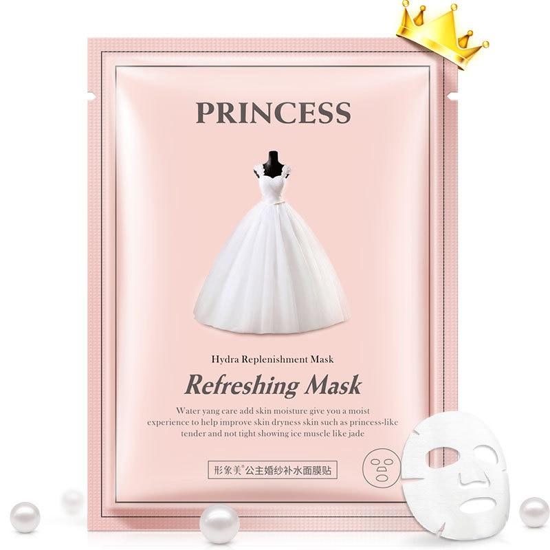 BIOAQUA PRINCESS Hydra Replenishment Mask Water Yang Care Add Skin Moisture Refreshing Shrink Pores Korean Cosmet Mask Face Care