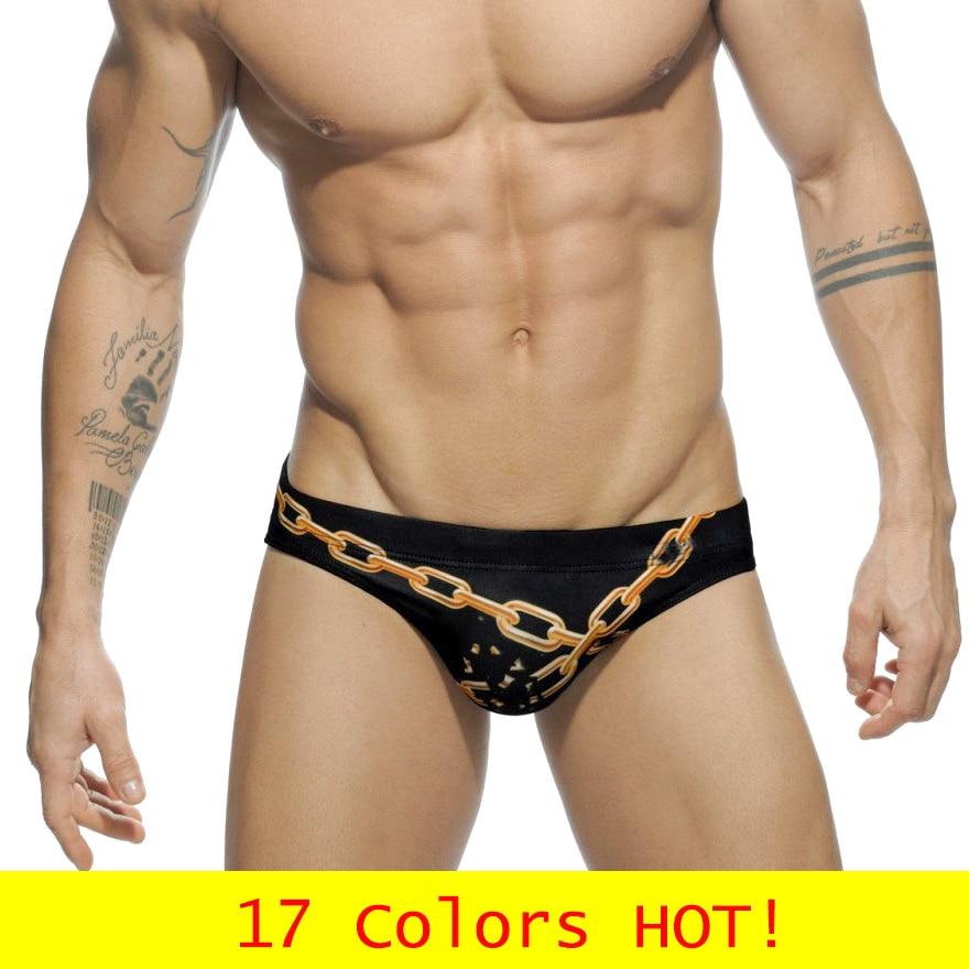 Hot Sell Summer! 17 Styles Swimwear Men Brief Sexy Swimsuit Swimming Trunks For Bathing Mens Swimming Shorts Zwembroek Heren