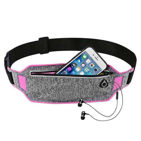 Outdoor Running Waist Bag Waterproof Mobile Phone Holder Jogging Belt Belly Bag Women Gym Fitness Bag Lady Sport Accessories