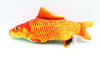 Anpro 1PC Vivid Artificial Fish Shape Simulation Plush Pet Cat Chew Toy Cat Mint Catnip Fish Toys Interaction Training Toys