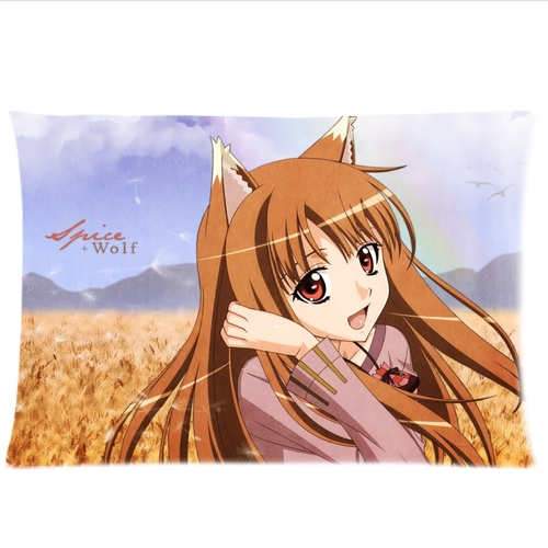cirno's Store Spice and Wolf anime Characters sexy animal ears girl holo Cushion 2 sides pillowcase