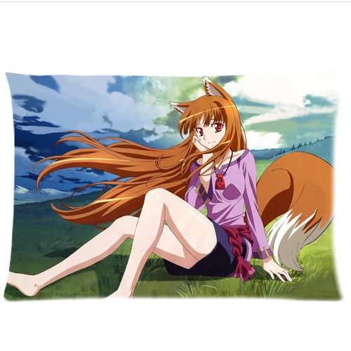 cirno's Store Spice and Wolf anime Characters sexy animal ears girl holo Cushion 2 sides pillowcase