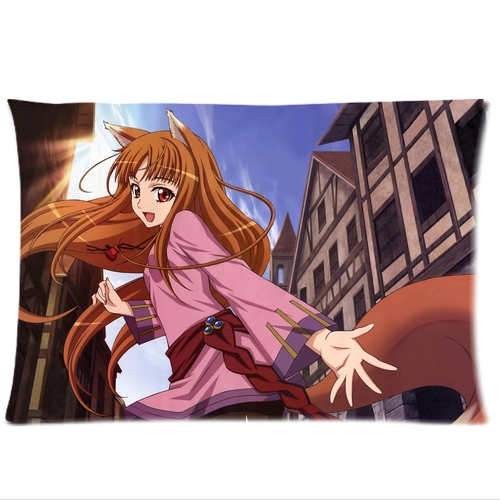 cirno's Store Spice and Wolf anime Characters sexy animal ears girl holo Cushion 2 sides pillowcase