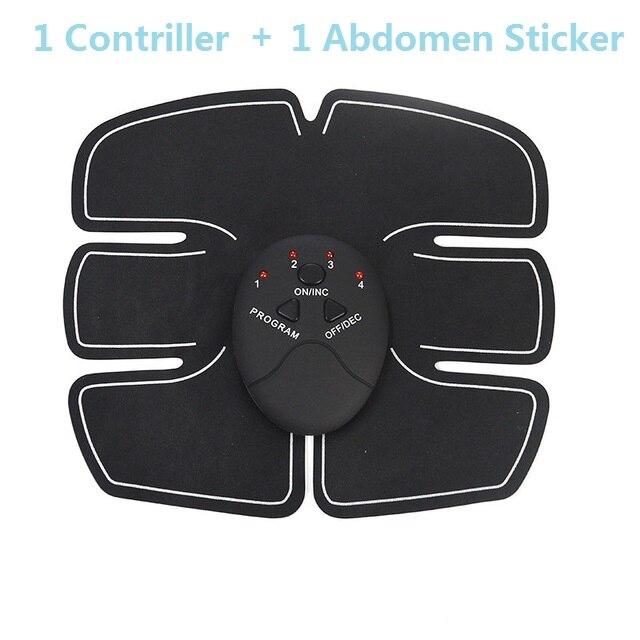 Body Slimming Shaper Machine TENS Electronic Abdominal Fitness Accessories EMS Wireless Electric Muscle Stimulator Massager