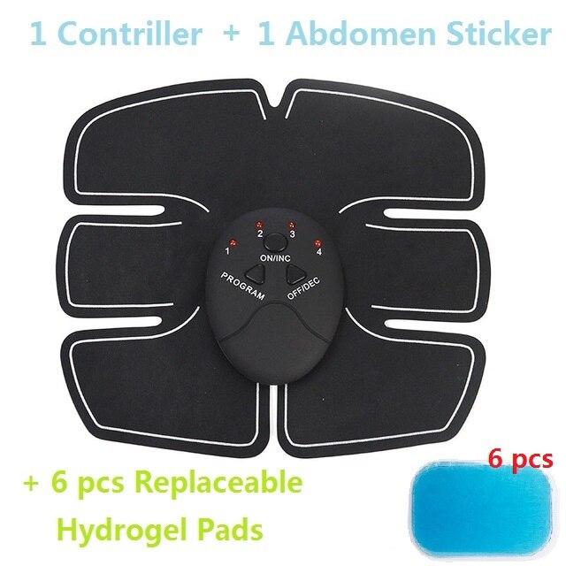 Body Slimming Shaper Machine TENS Electronic Abdominal Fitness Accessories EMS Wireless Electric Muscle Stimulator Massager
