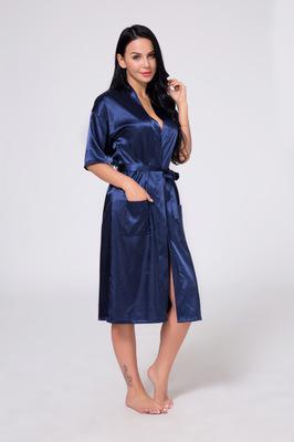 CEARPION Plus Size S-3XL Satin Robe Gown Women's Kimono Bathrobe Sexy Home Clothes Casual Sleepwear Intimate Lingerie Negligee