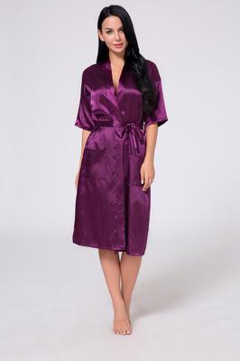 CEARPION Plus Size S-3XL Satin Robe Gown Women's Kimono Bathrobe Sexy Home Clothes Casual Sleepwear Intimate Lingerie Negligee