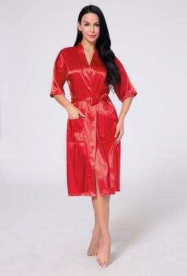 CEARPION Plus Size S-3XL Satin Robe Gown Women's Kimono Bathrobe Sexy Home Clothes Casual Sleepwear Intimate Lingerie Negligee