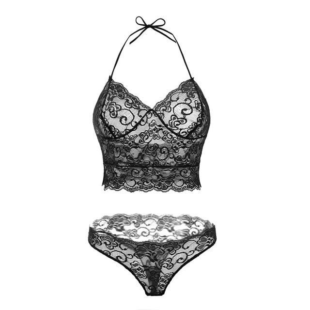 Sexy Push Up Bra Lingerie Lace Top Femme Bras For Women Tops Bralette Transparent Brassiere Bras Underwear Crop Top