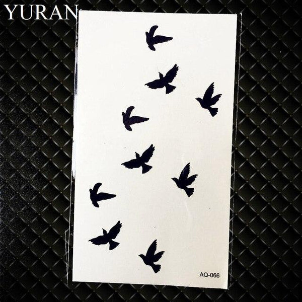 Summer Style Temporary Tattoo Stickers Camping Litter Letter Feather Kids Finger Fake Tattoo Boys Body Arm Art Tatoos Love Paste