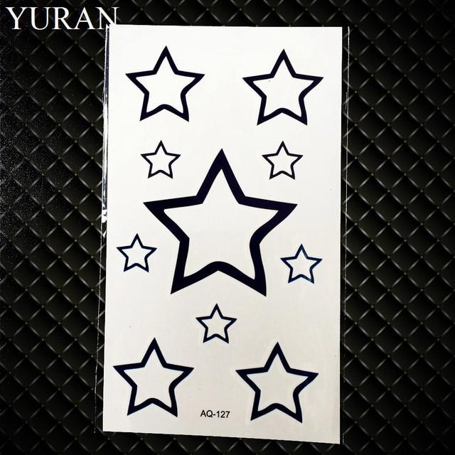 Summer Style Temporary Tattoo Stickers Camping Litter Letter Feather Kids Finger Fake Tattoo Boys Body Arm Art Tatoos Love Paste