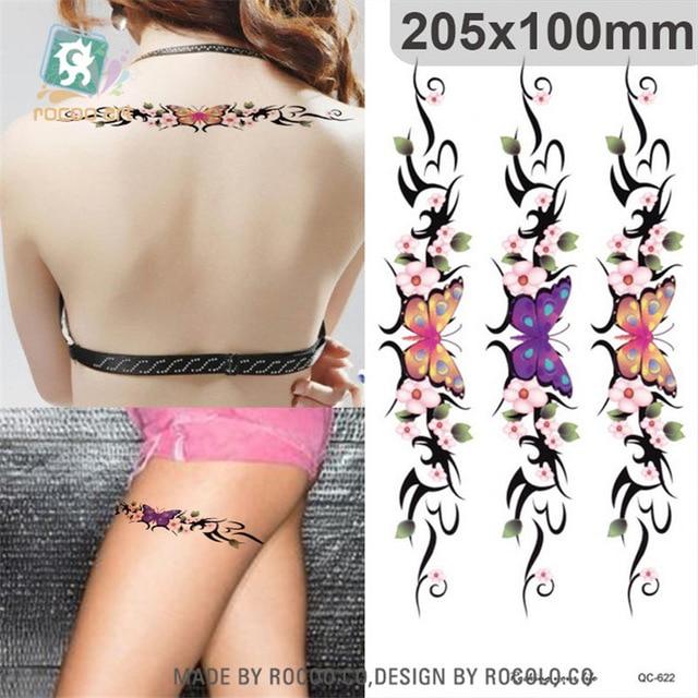 hot sale temporary Waterproof tattoo sticker for women sexy black wedding bracelet Jewelry lace tattoo stickers wholesale QC8503
