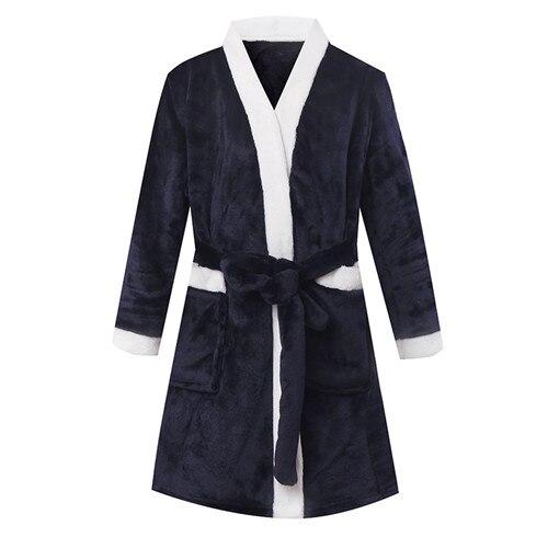 Children Bathrobes for Boys Velvet Sleepwear Baby Robes Pajamas for Girls Clothes Teens Striped Pijamas Kids Bath Robe Home Wear