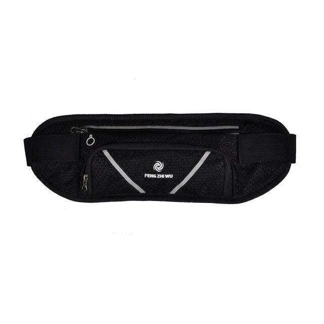 Men Running Bag Sports Water Bottle Holder Run Belt Jogging Waist Bag Waterproof Fanny Pack Women Gym Fitness  Accessories