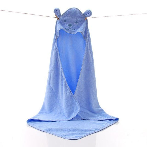 Baby Towel Newborn Bath Comfortable Soft Baby Hooded Bathrobe Cute Animal Beach Cotton Towel kids Babies Blanket