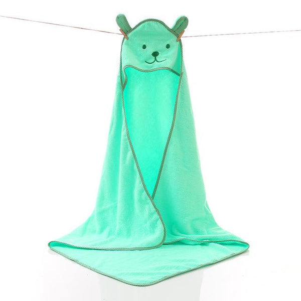 Baby Towel Newborn Bath Comfortable Soft Baby Hooded Bathrobe Cute Animal Beach Cotton Towel kids Babies Blanket