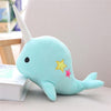 25-35cm Narwhal whale binary star doll plush Toy soft animal ocean sea stuffed Toys for Children Christmas Gift kid Brinquedos