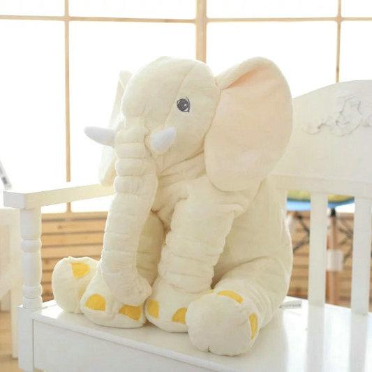 40cm/60cm Height Large Plush Elephant Doll Toy Kids Sleeping Back Cushion Cute Stuffed Elephant Baby Accompany Doll Xmas Gift