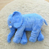 40cm/60cm Height Large Plush Elephant Doll Toy Kids Sleeping Back Cushion Cute Stuffed Elephant Baby Accompany Doll Xmas Gift