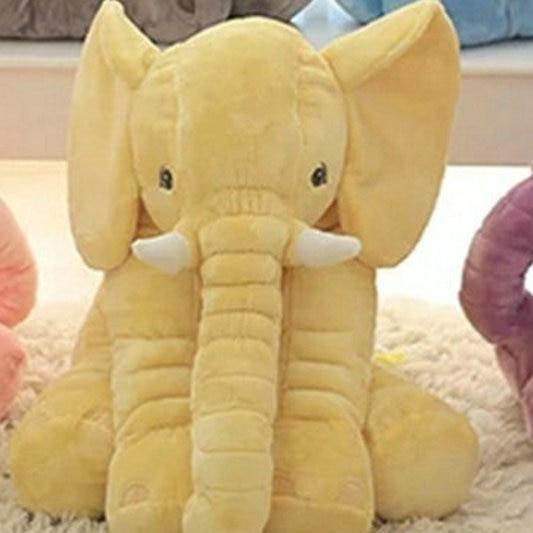 40cm/60cm Height Large Plush Elephant Doll Toy Kids Sleeping Back Cushion Cute Stuffed Elephant Baby Accompany Doll Xmas Gift