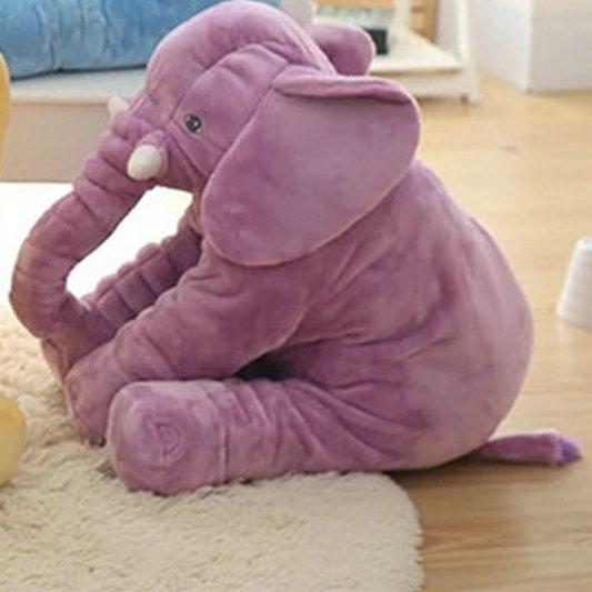 40cm/60cm Height Large Plush Elephant Doll Toy Kids Sleeping Back Cushion Cute Stuffed Elephant Baby Accompany Doll Xmas Gift