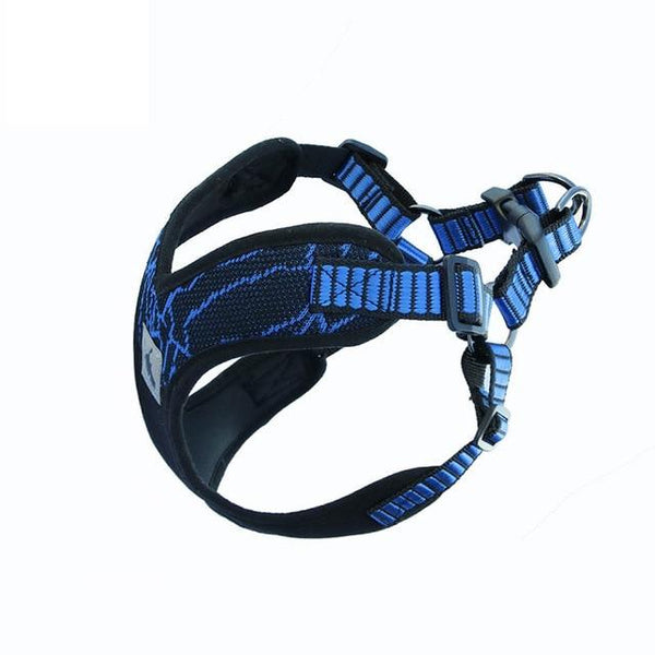 1pc Dog Collar Outdoor Training Walking Harnesses Safety Sport Vest Reflective Dog Harness For Medium Large Dogs Pitbull Bulldog