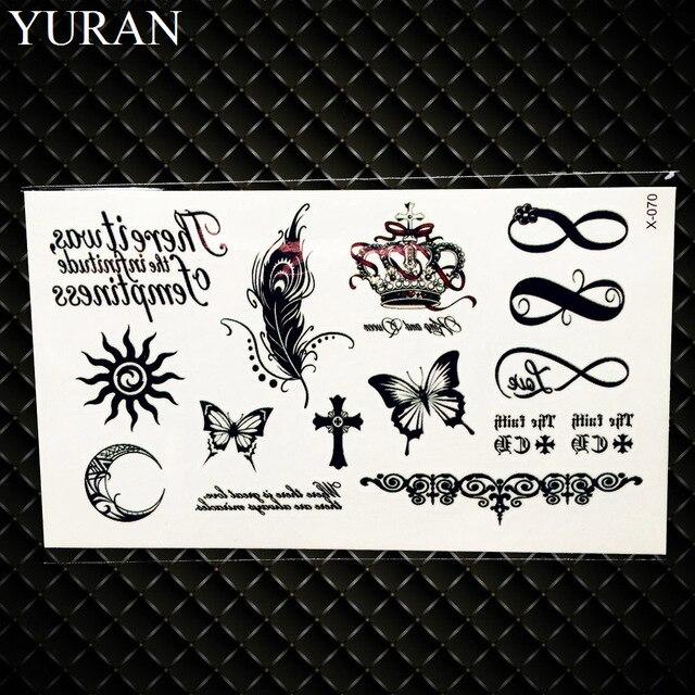 25 Style Men Tattoo Stickers Totem Scorpion Black Gun Hands Temporary Tattoo Kids Body Art Face Self Adhesive Tatoos Cool Paste