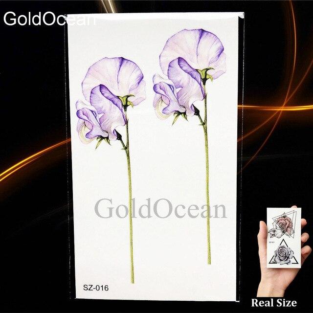 Black Small Paw Temporary Tattoo Women Body Arm Henna Lotus Pendant Tattoo Stickers Girls Fashion Ankle Unicorn Fake Tatoos DIY