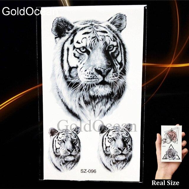 Black Small Paw Temporary Tattoo Women Body Arm Henna Lotus Pendant Tattoo Stickers Girls Fashion Ankle Unicorn Fake Tatoos DIY
