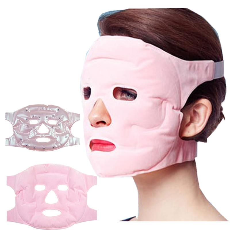 Facial mask face skin care makeup masks Gel magnet thin Face remove pouch Health Magnetic masks Slimming Acupoint 1pcs Magnetite