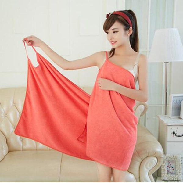 NarwalDate Hot Women Sexy Bathrobe Terry Cotton Microfiber Bath Towel Beach Wear Bath Gown Free Size 150x70cm Free Shipping