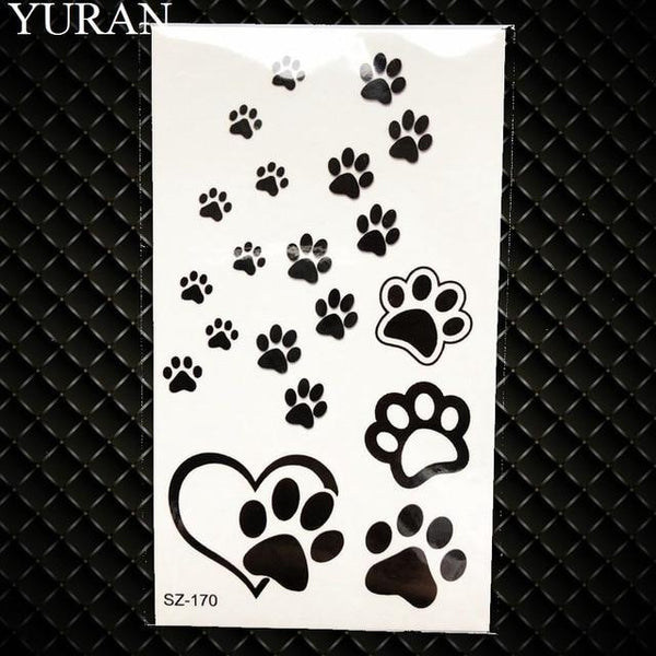 Children Cartoon Temporary Tattoo Sticker Men Gun AK47 Waterproof Fake Black Lines Flower Mountain Cute Tattoo Women Kids Planet