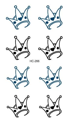 MB HC-265-285 Body Art Tatoo Black White Drawing Little Element Finger Small Water Transfer Temporary Flash Fake Tattoos Sticker