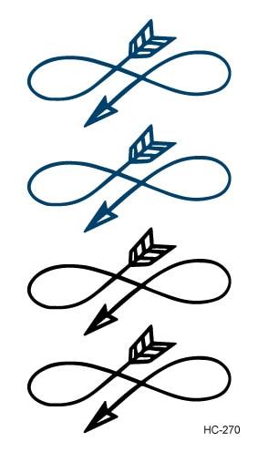 MB HC-265-285 Body Art Tatoo Black White Drawing Little Element Finger Small Water Transfer Temporary Flash Fake Tattoos Sticker