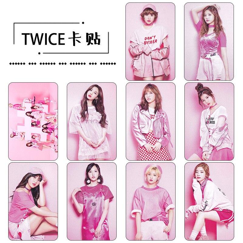 [MYKPOP]TWICE #TWICE D Photo Album Crystal Sticker KPOP Items 10pcs/set SA18052005