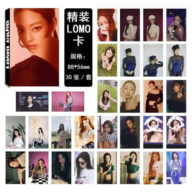 [MYKPOP]BLACKPINK LOMO Cards Set 30pcs/set Paper Photo Card KPOP Fans Collection SA1808702