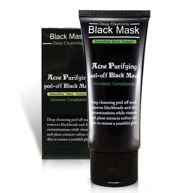 Woman's Fashion Facial Face Mask 24K Gold Collagen Peel Off Black Mask Peeling Acne Treatment Black Deep Cleansing Skin Care