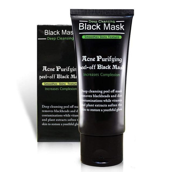 Woman's Fashion Facial Face Mask 24K Gold Collagen Peel Off Black Mask Peeling Acne Treatment Black Deep Cleansing Skin Care