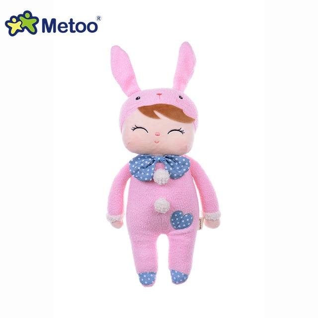 13 Inch Plush Stuffed Animal Cartoon Kids Toys for Girls Children Baby Birthday Christmas Gift Kawaii Angela Rabbit Metoo Doll