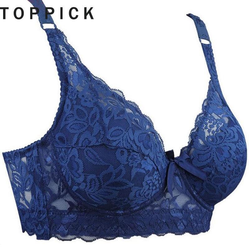 Lace Bra Sexy Women's Lace Unlined Underwire Push Up Bra Lingerie Intimates Bralette Women Full Lace Brassiere Underwear Bras