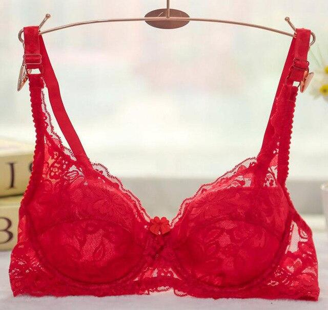 Lace Bra Sexy Women's Lace Unlined Underwire Push Up Bra Lingerie Intimates Bralette Women Full Lace Brassiere Underwear Bras