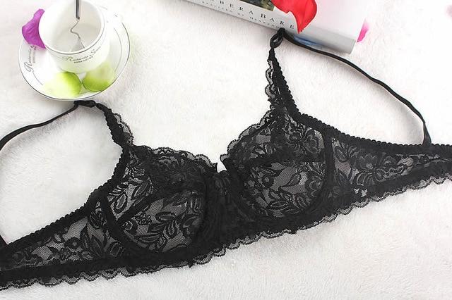Lace Bra Sexy Women's Lace Unlined Underwire Push Up Bra Lingerie Intimates Bralette Women Full Lace Brassiere Underwear Bras