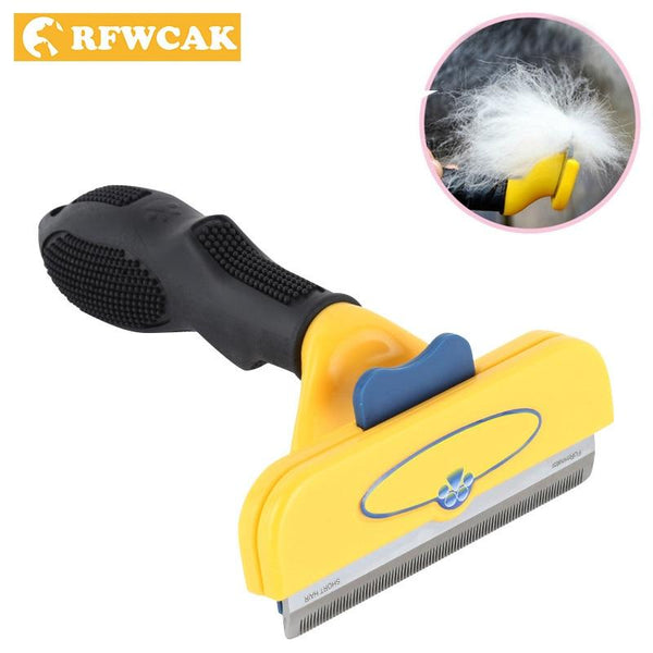 RFWCAK ABS Combs Dog Hair Remover Cat Brush Grooming Tools Clipper Attachment Pet Trimmer Combs For Cat Pet Supply Dog accessori