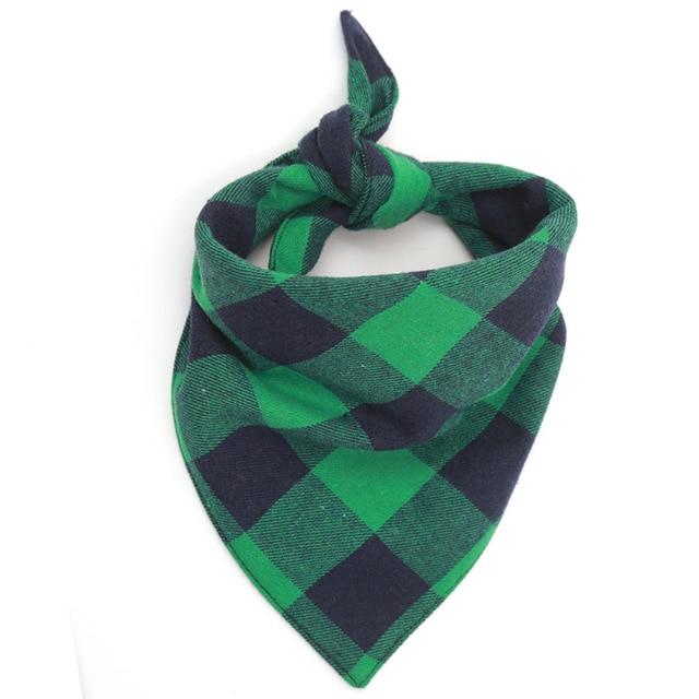 Reversible Dog Scarf Pet Dog Bandana Bib Pet Accessories Triangular Bandage Adjustable Tie On for Cat Puppies Medium Large Dogs
