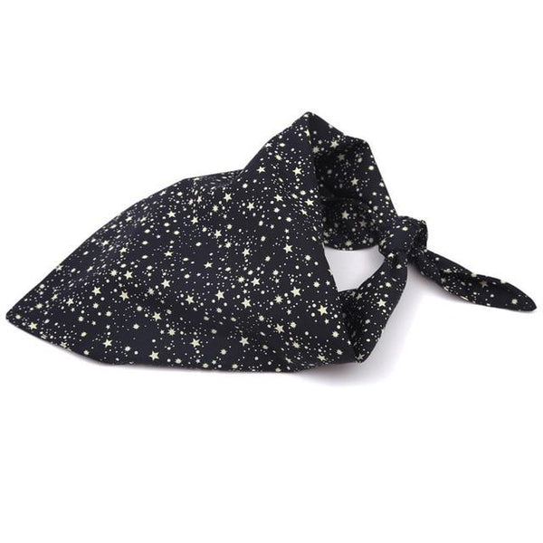 Reversible Dog Scarf Pet Dog Bandana Bib Pet Accessories Triangular Bandage Adjustable Tie On for Cat Puppies Medium Large Dogs