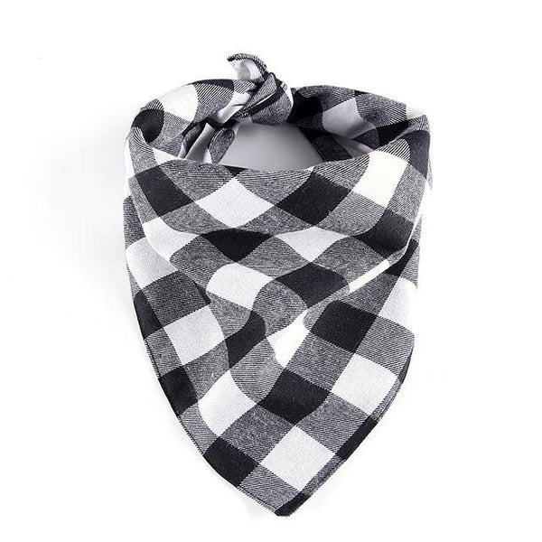 Reversible Dog Scarf Pet Dog Bandana Bib Pet Accessories Triangular Bandage Adjustable Tie On for Cat Puppies Medium Large Dogs