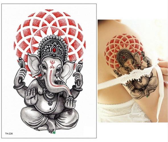 New Cartoon Blue Unicorn Fairy Tales Temporary Tattoo For Children Kids Waterproof Flash Tattoo Sticker Girl Baby Body Art Horse