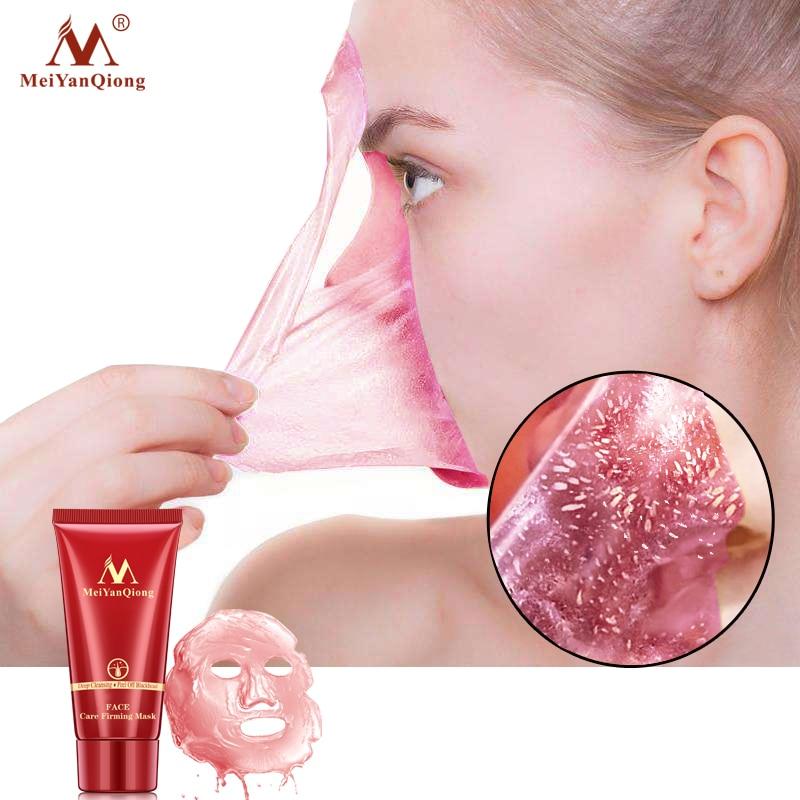 Deep Cleansing purifying peel off Black mud Facial face mask Remove blackhead facial mask strawberry nose Acne remover Face care