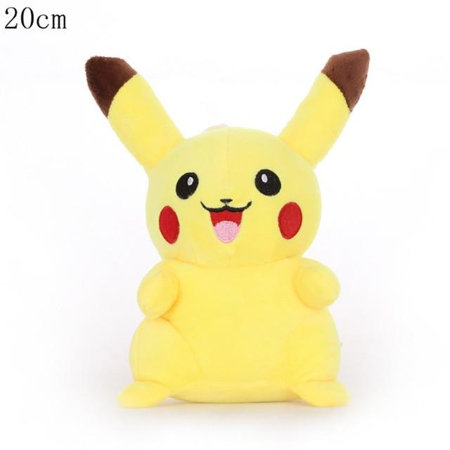 27 Style Pikachu Totodile Chikorita Venusaur Eevee Marill Anime plush Claw Doll Soft Toy Birthday Present Kids Gift around 20 CM